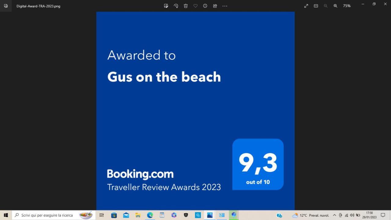 Gus On The Beach Куарту-Сант'Элена Экстерьер фото